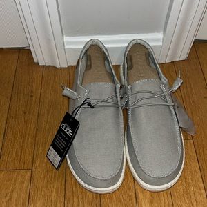 Hey Dude WENDY CHAMBRAY - Light Grey - Casual Shoes